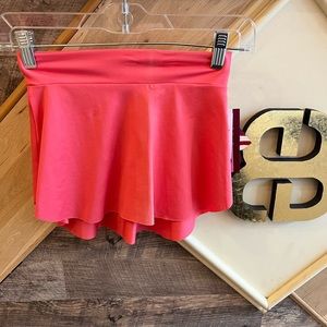 Coral Pull on Ballet Skirt